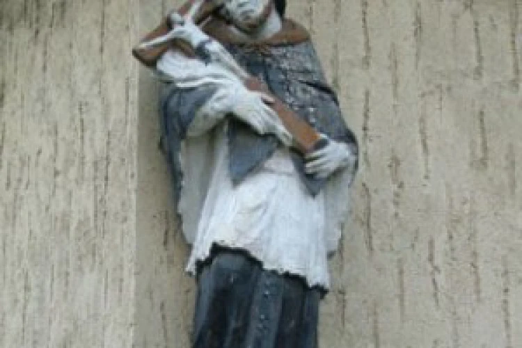 Die Statue des heiligen Johannes von Nepomuk